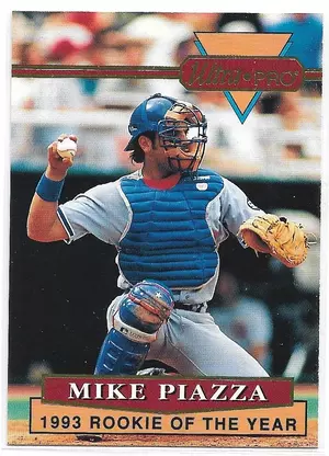 1994 Rembrandt Ultra-Pro #4 Mike Piazza