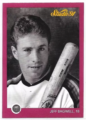 1991 Studio #172 Jeff Bagwell RC