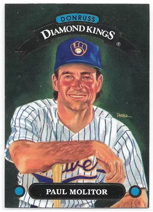 1992 Donruss Diamond Kings #DK-1 Paul Molitor
