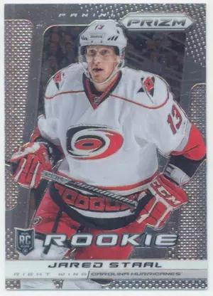 2013-14 PRIZM - JARED STAAL #219 ROOKIE