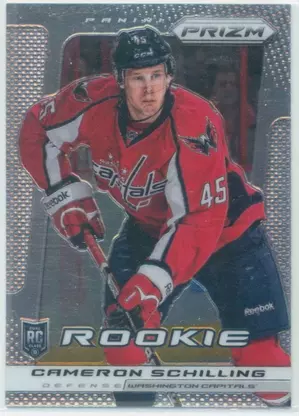2013-14 PRIZM - CAMERON SCHILLING #294 ROOKIE