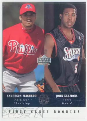 2002-03 Upper Deck UD Superstars - Anderson Machado/John Salmons #284 First Class Rookies