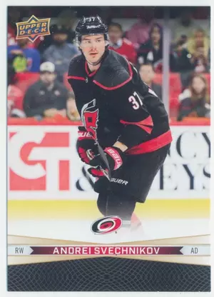 2023-24 TIM HORTONS GREATEST DUOS - ANDREI SVECHNIKOV/MARTIN NECAS #40