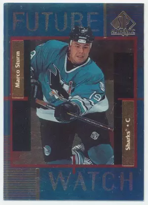 1997-98 SP AUTHENTIC - MARCO STURM #192 FUTURE WATCH