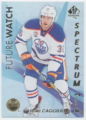 2016-17 SP AUTHENTIC - DRAKE CAGGIULA #S-65 SPECTRUM FUTURE WATCH (UNSCRATCHED)