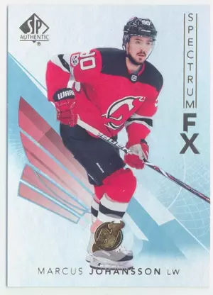 2017-18 SP AUTHENTIC - MARCUS JOHANSSON #S-26 SPECTRUM FX (UNSCRATCHED)