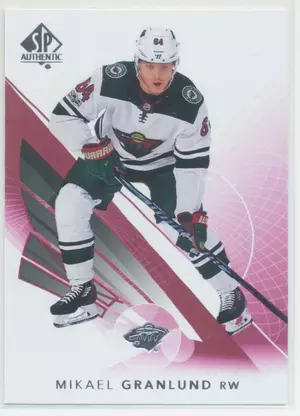 2017-18 SP AUTHENTIC - MIKAEL GRANLUND #29 LIMITED RED