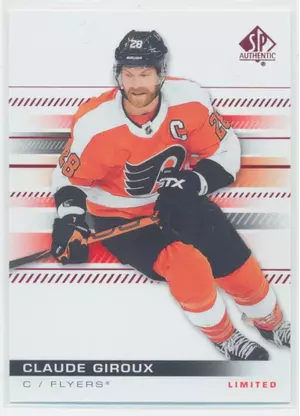 2019-20 SP AUTHENTIC - CLAUDE GIROUX #54 LIMITED RED