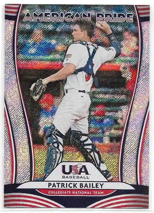 2020 Donruss American Pride Rapture #AP1 Patrick Bailey & Adley Rutschman