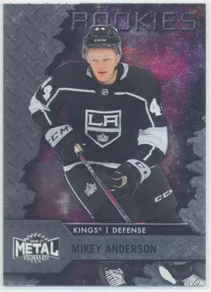 2020-21 SKYBOX METAL UNIVERSE - MIKEY ANDERSON #113 ROOKIE