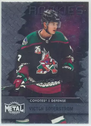 2020-21 SKYBOX METAL UNIVERSE - VICTOR SODERSTROM #119 ROOKIE