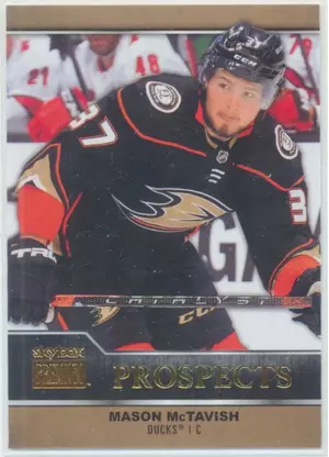 2021-22 SKYBOX METAL UNIVERSE - MASON McTAVISH #PP-2 PREMIUM PROSPECTS