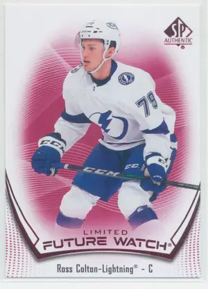 2021-22 SP AUTHENTIC - ROSS COLTON #105 FUTURE WATCH LIMITED RED