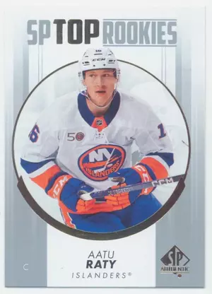 2022-23 SP AUTHENTIC - AATU RATY #TR-45 TOP ROOKIES
