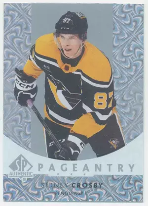2022-23 SP AUTHENTIC - SIDNEY CROSBY #P-6 PAGEANTRY