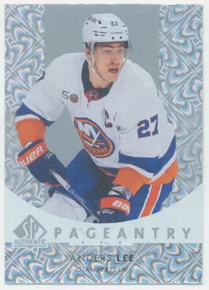 2022-23 SP AUTHENTIC - ANDERS LEE #P-40 PAGEANTRY