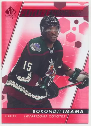 2022-23 SP AUTHENTIC - BOKONDJI IMAMA #176 FUTURE WATCH LIMITED RED