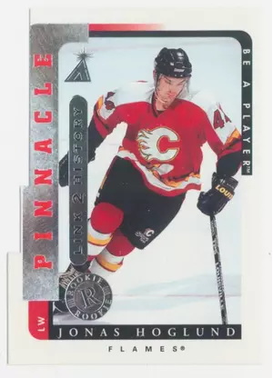 1996-97 PINNACLE BE A PLAYER - JONAS HOGLUND #LTH-8A LINK 2 HISTORY