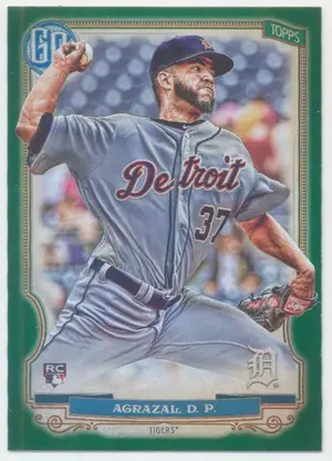 2020 Topps Gypsy Queen - Dario Agrazal #37 Green Parallel