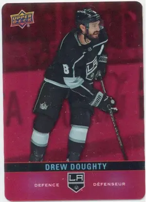 2019-20 TIM HORTONS - DREW DOUGHTY #DC-22 RED DIE CUTS