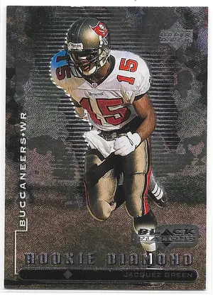 1998 Black Diamond Rookie Edition #92 Jacquez Green RC