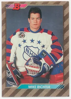 1992-93 BOWMAN - MIKE RICHTER #238 FOIL