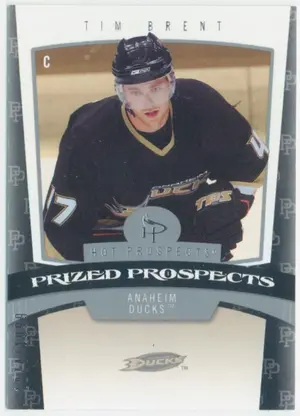 2006-07 HOT PROSPECTS - TIM BRENT #190 PRIZED PROSPECTS 1874/1999