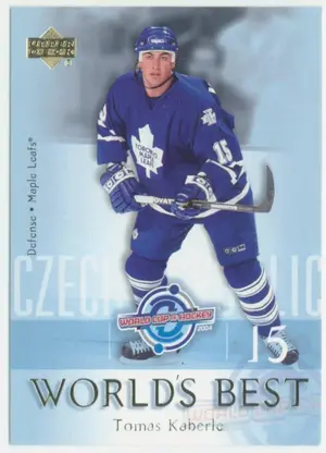 2004-05 UPPER DECK - TOMAS KABERLE #WB10 WORLD'S BEST