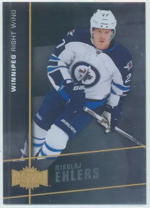 2015-16 FLEER SHOWCASE - NIKOLAJ EHLERS #MU-6 METAL UNIVERSE