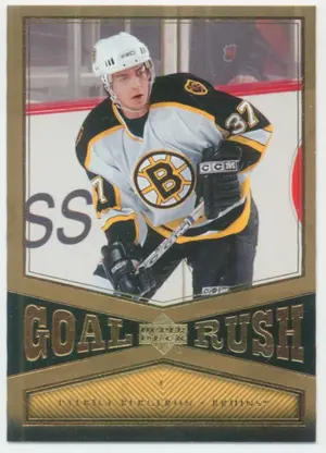2005-06 UPPER DECK - PATRICE BERGERON #GR9 GOAL RUSH