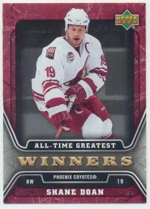 2006-07 UPPER DECK - SHANE DOAN #ATG17 ALL-TIME GREATEST WINNERS