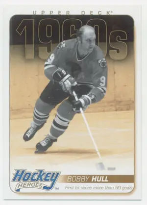 2011-12 UPPER DECK - BOBBY HULL #HH11 HOCKEY HEROES