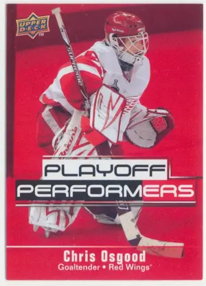 2009-10 UPPER DECK - CHRIS OSGOOD #PP15 PLAYOFF PERFORMERS