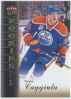 2016-17 FLEER SHOWCASE - DRAKE CAGGIULA #U26 ULTRA ROOKIES 323/599
