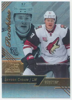 2016-17 FLEER SHOWCASE - LAWSON CROUSE #43 FLAIR SHOWCASE