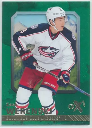 2016-17 FLEER SHOWCASE - ZACH WERENSKI #25 EX-2017
