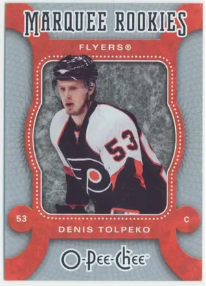 2007-08 O-PEE-CHEE - DENIS TOLPEKO #580 MARQUEE ROOKIE