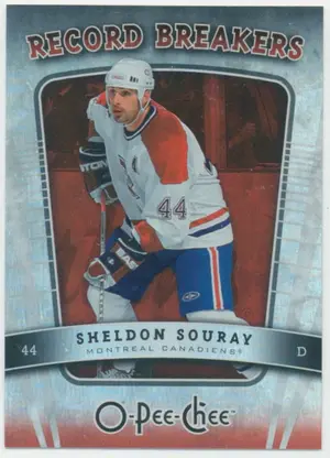 2007-08 O-PEE-CHEE - SHELDON SOURAY #RB6 RECORD BREAKERS