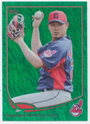 2013 Topps Update - Daisuke Matsuzaka #US36 Emerald Foil Parallel