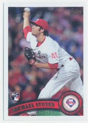 2011 Topps Update - Michael Stutes #US117 RC