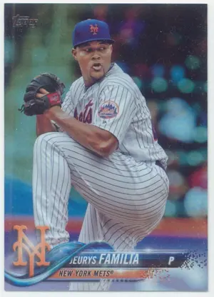 2019 Topps - Jeurys Familia #689 Rainbow Foil Parallel