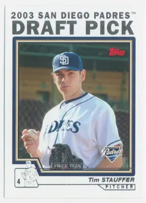 2004 Topps - Tim Stauffer #674 RC