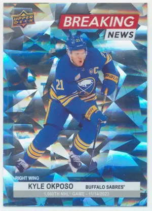 2024-25 UPPER DECK - KYLE OKPOSO #BN-8 BREAKING NEWS