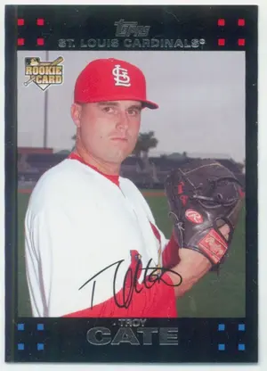 2007 Topps Updates & Highlights - Troy Cate #UH197 RC