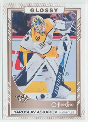 2023-24 UPPER DECK - YAROSLAV ASKAROV #R-15 O-PEE-CHEE GLOSSY