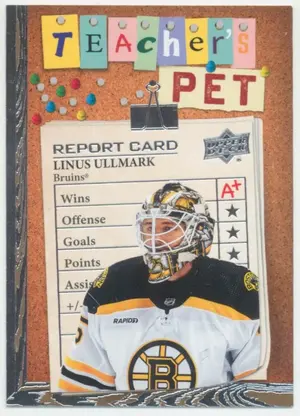 2023-24 UPPER DECK - LINUS ULLMARK #TP-20 TEACHER'S PET