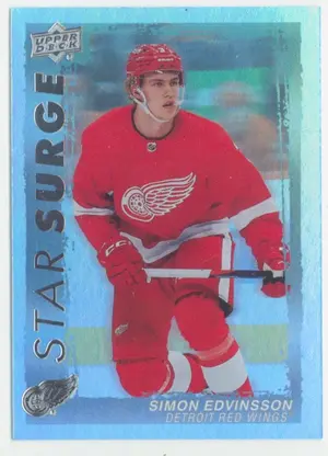 2023-24 UPPER DECK - SIMON EDVINSSON #SS-13 STAR SURGE