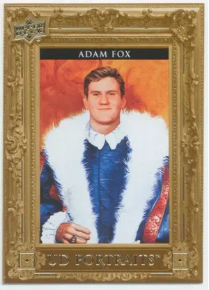 2023-24 UPPER DECK - ADAM FOX #P11 UD PORTRAITS