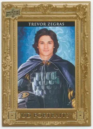 2023-24 UPPER DECK - TREVOR ZEGRAS #P56 UD PORTRAITS