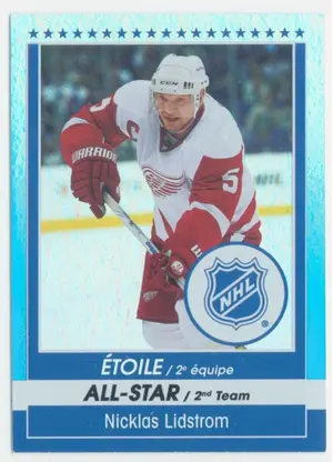 2009-10 O-PEE-CHEE - NICKLAS LIDSTROM #AST8 ALL-STARS